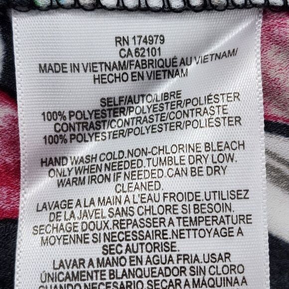 BCBGMaxAzria Women's Floral-Print Shift Dress - M - Picture 7 of 8